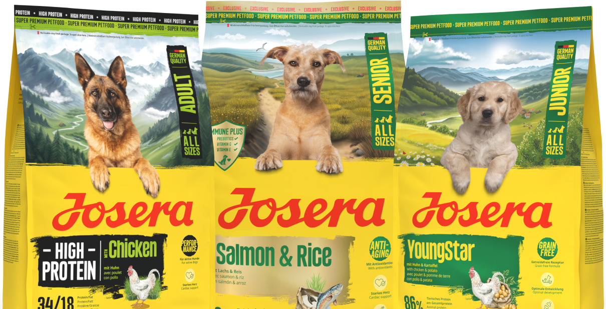 Nowe rozmiary opakowań Josera